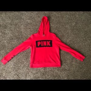 VS pink hoodie